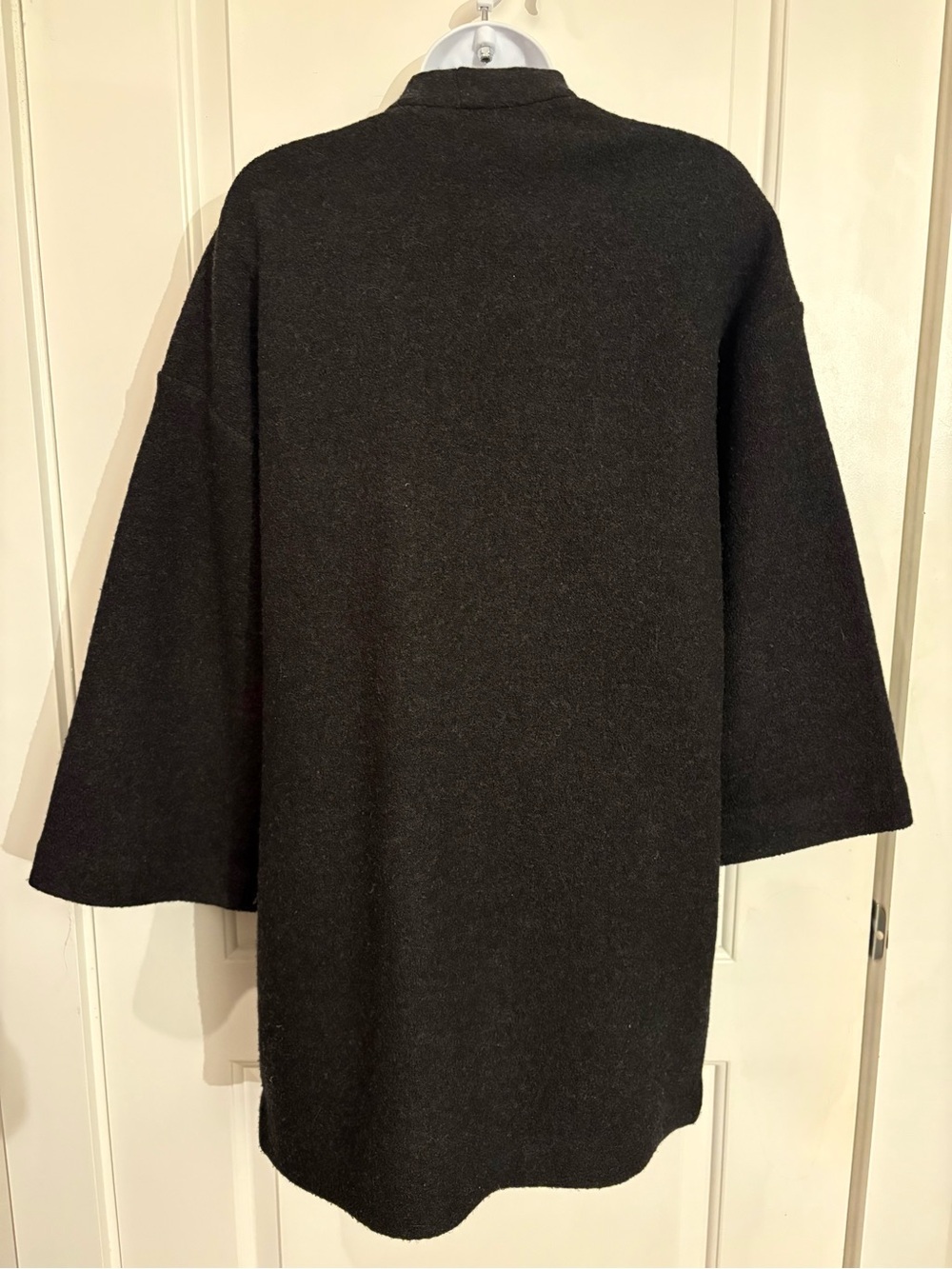 Wilfred Extra Fine Merino Wool Open Front Cardigan Black XS - Picture 4 of 6